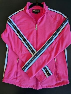 Christine Alexander Vintage Hot Pink Active Jacket